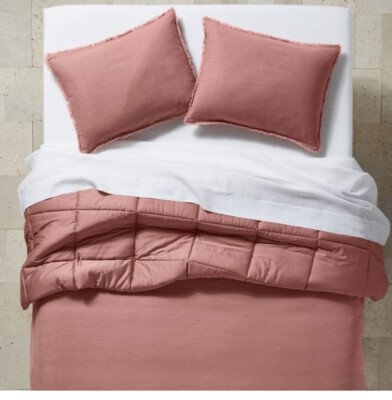 Casaluna Linen Blend Comforter Set