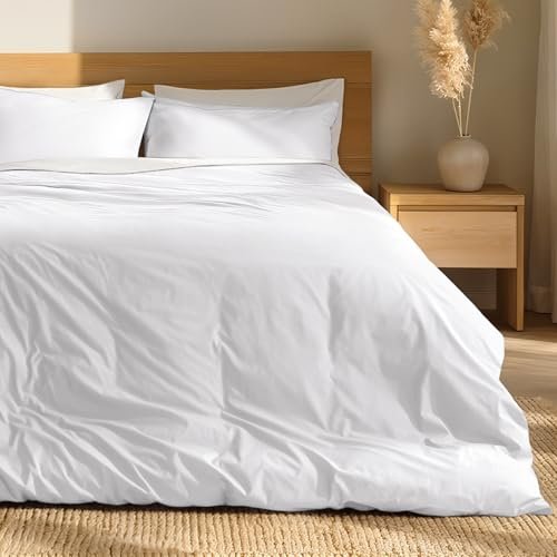 Casaluna Supima Percale Duvet Cover Set